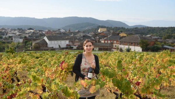 Silvia Marrao, de la Bodega Banzao en San Pedro de Olleros