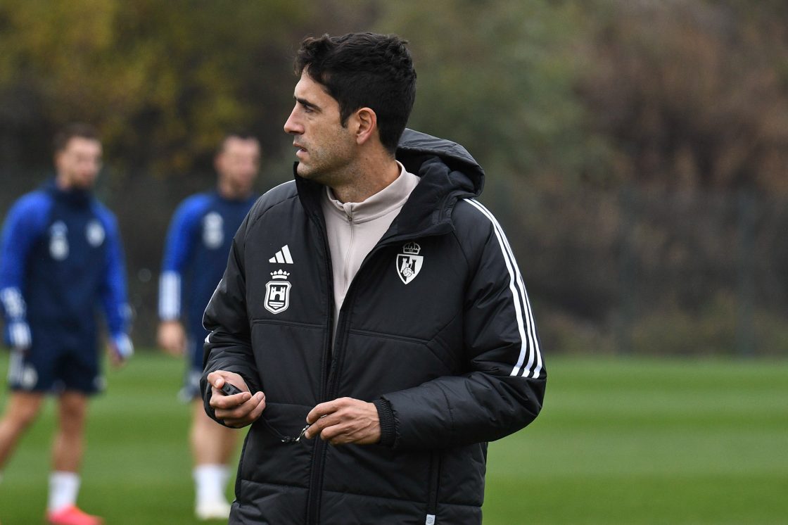 Íñigo Vélez, entrenador de la Ponferradina