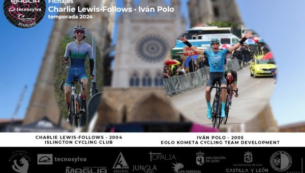 El Maglia Tecnosylva Bembibre sigue sumando juventud con Iván Polo y Charlie Lewis-Follows. / MTB