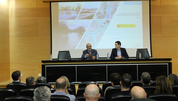 La CHMS expone a las entidades locales el nuevo Plan de Gestión del Riesgo de Inundación del segundo ciclo. / CHMS