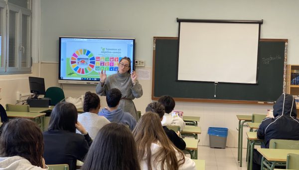 El IES Virgen de la Encina participa en 'Generación+sostenible' de la Fundación CEMA. / Cementos Cosmos