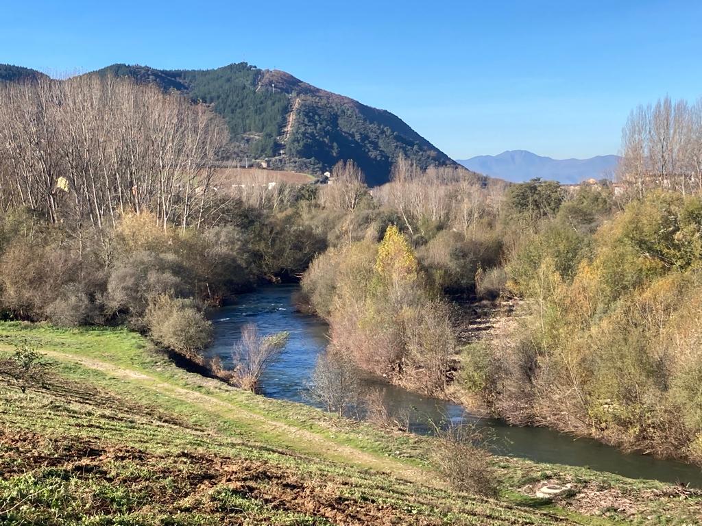 Márgenes del río Boeza a su paso por Ponferrada