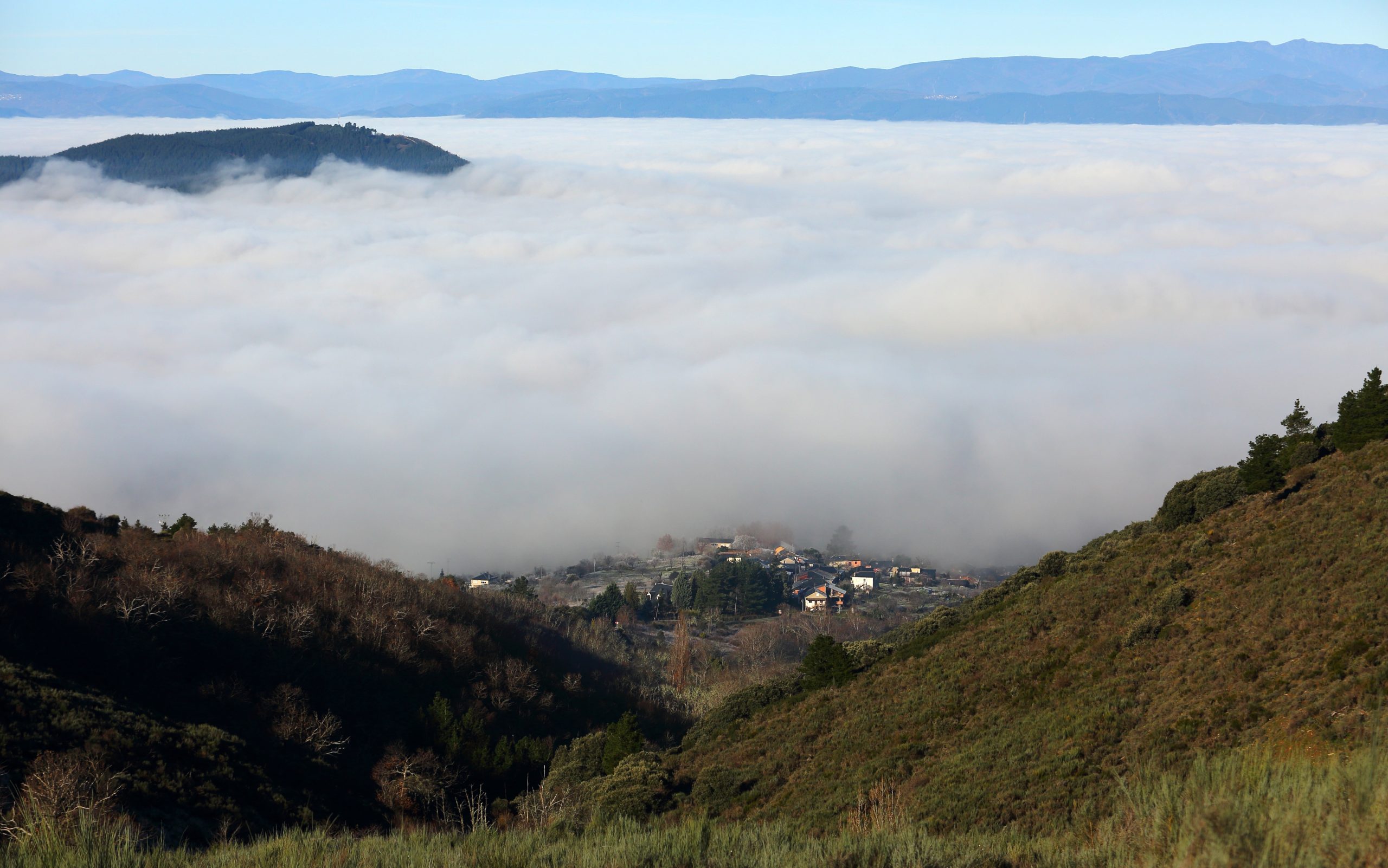 Niebla en el Bierzo