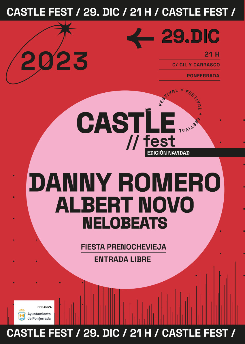 Cartel del Castle Fest. / EBD