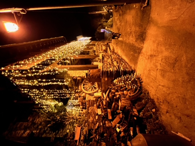 Decoración de Navidad en San Clemente de Valdueza