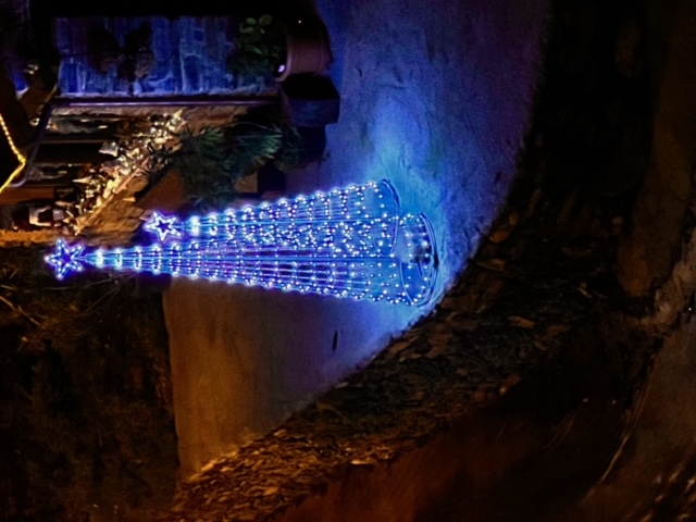 Decoración de Navidad en San Clemente de Valdueza