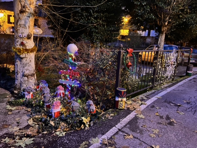 Decoración de Navidad en San Clemente de Valdueza