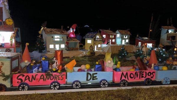 Encendido de la iluminación navideña de San Andrés de Montejos