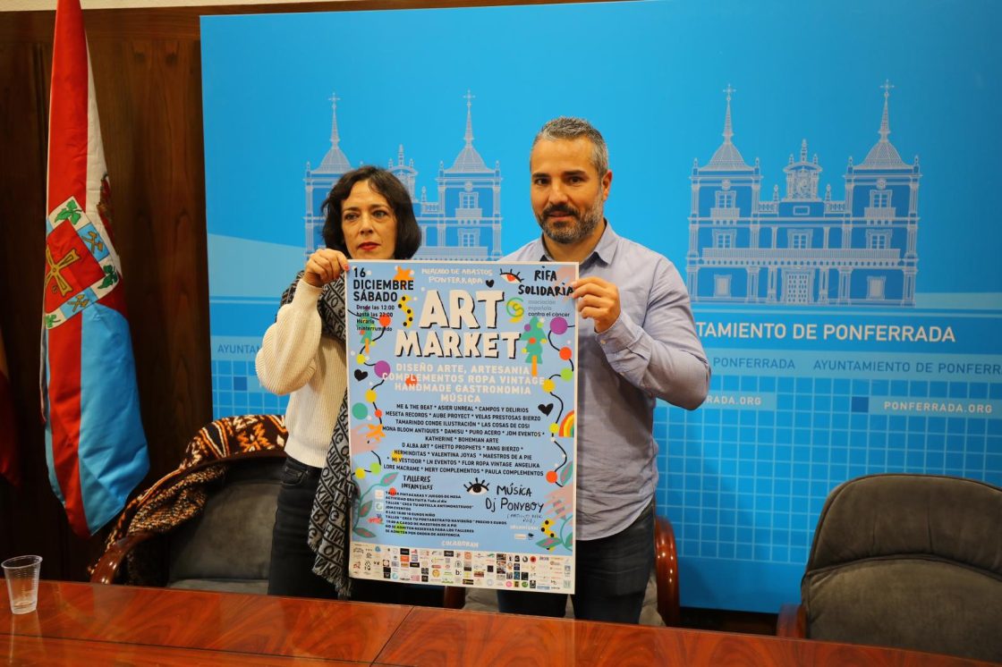 Presentación de Art Market en el Ayuntamiento de Ponferrada