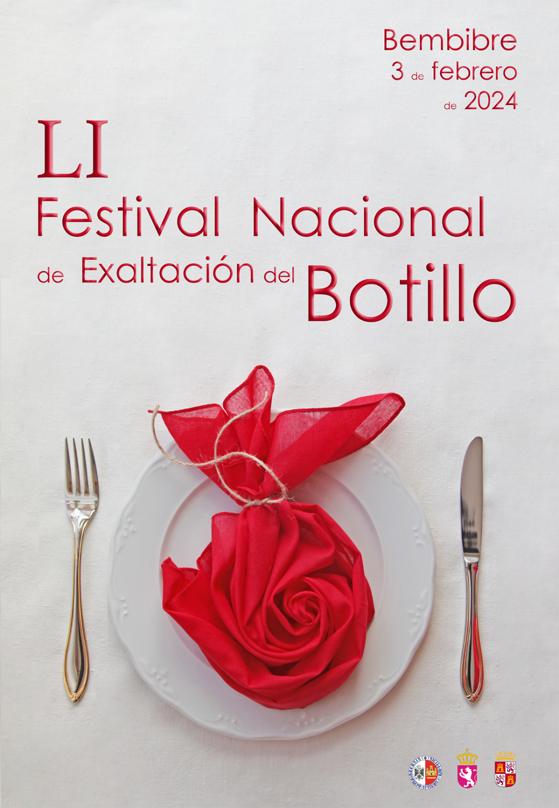 Cartel del LI Festival del Botillo de Bembibre