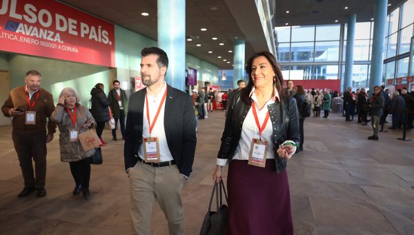 Luis Tudanca y Ana Sánchez participan en la Convención Política del PSOE 'Impulso de país', celebrada en A Coruña