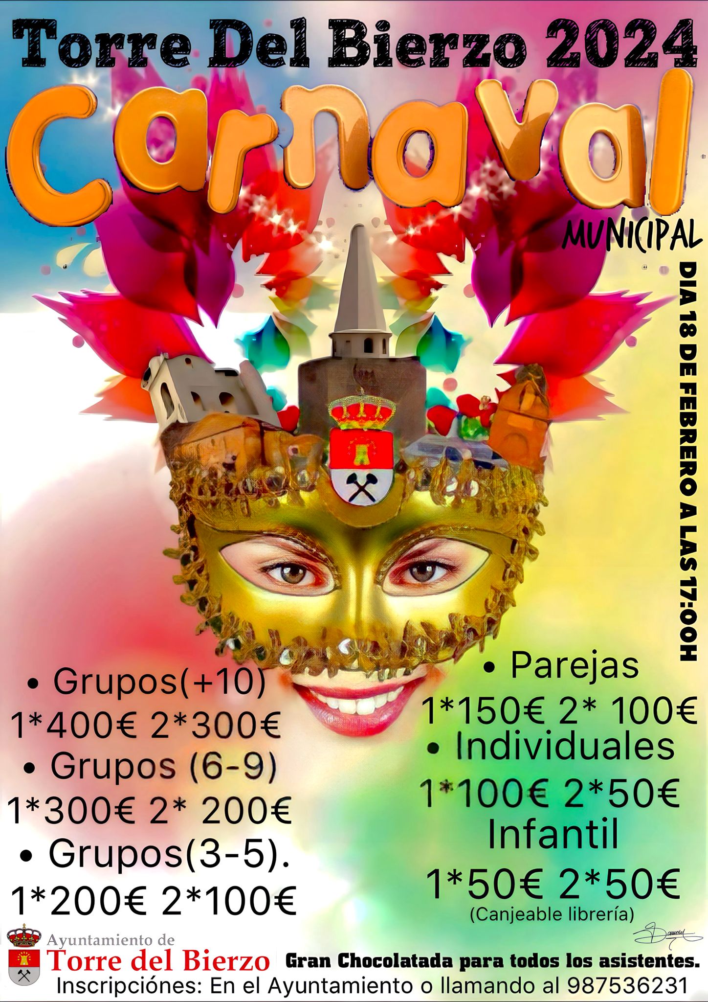 Cartel de Carnaval de Torre del Bierzo