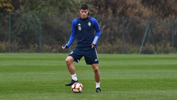 Brais Abelenda, jugador de la Ponferradina