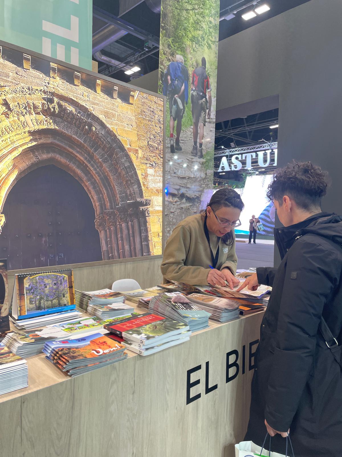 Stand del Bierzo en el Fitur