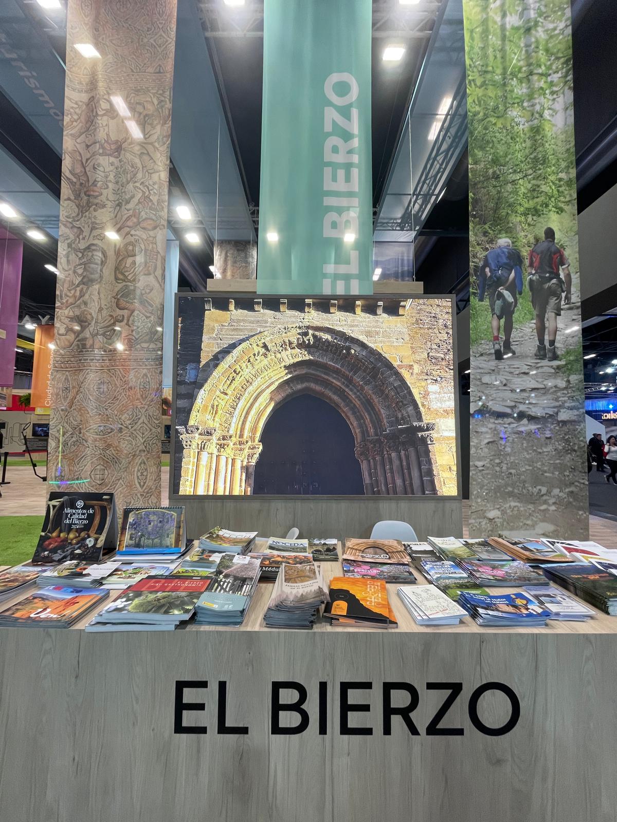 Stand del Bierzo en el Fitur