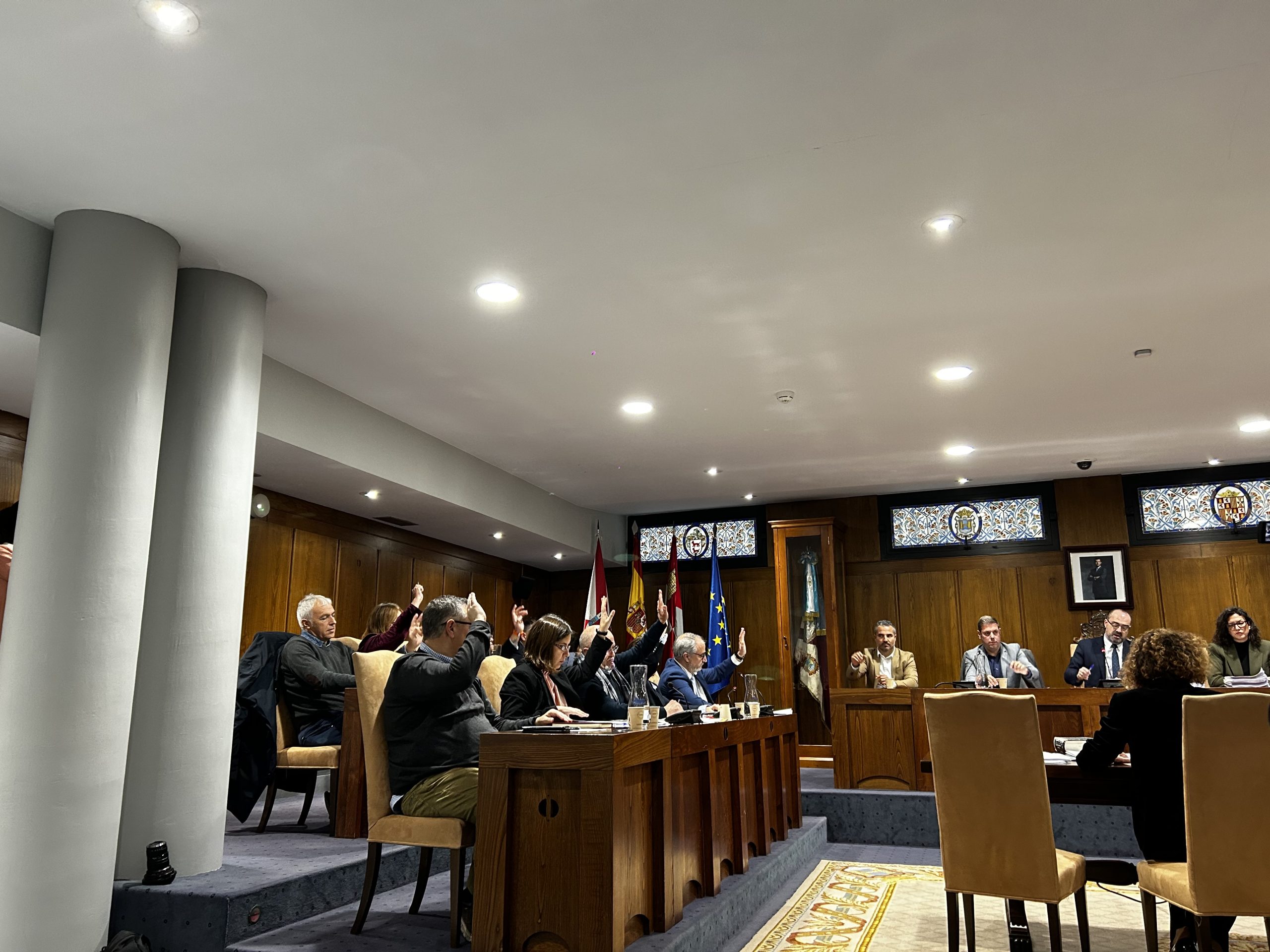 Pleno en el Ayuntamiento de Ponferrada