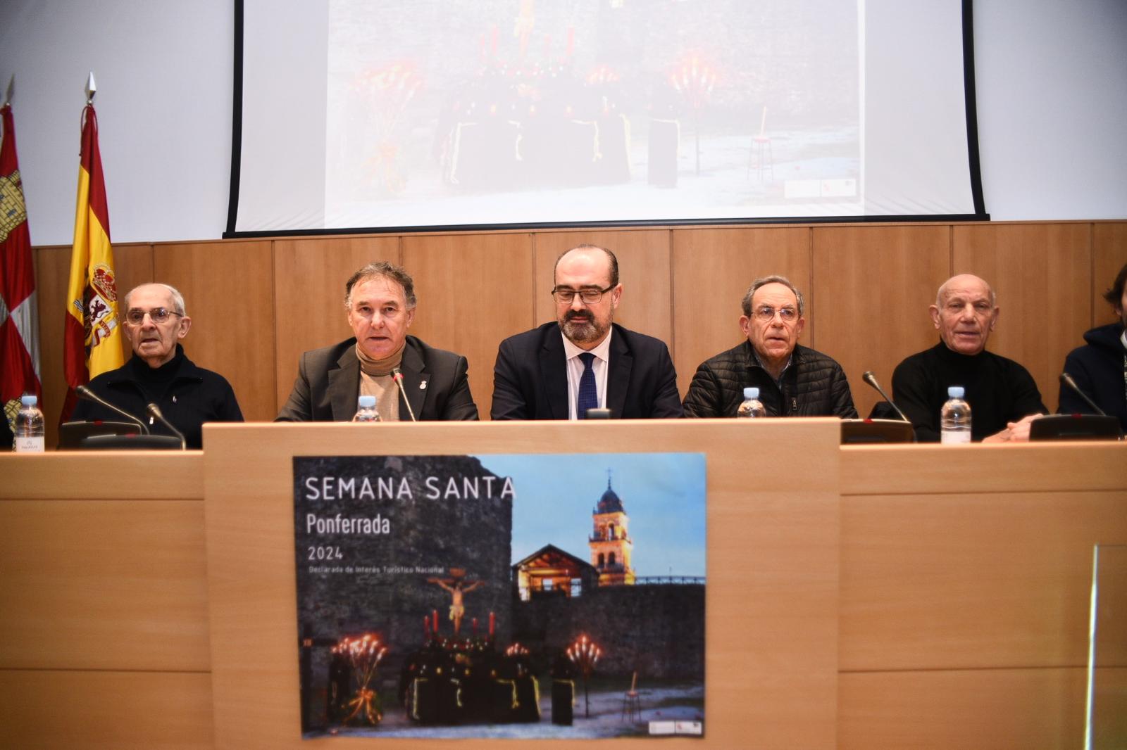 Presentación del cartel de la Semana Santa de Ponferrada