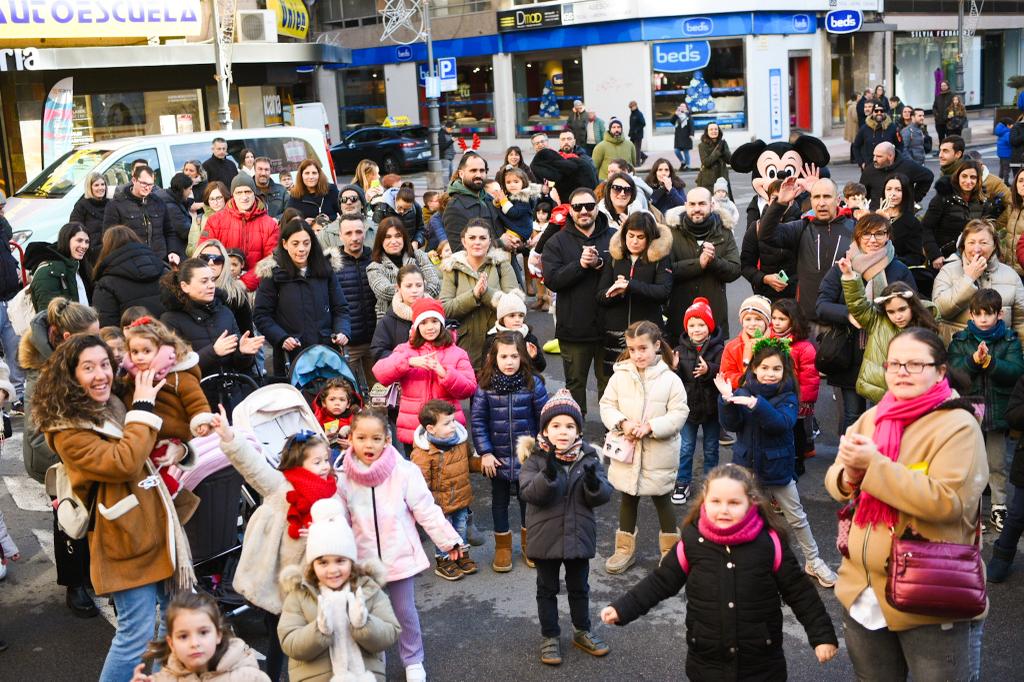 Campanadas infantiles en el centro de Ponferrada