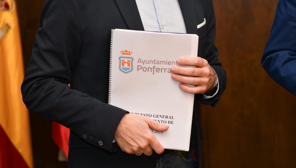 Presentación del presupuesto general del Ayuntamiento de Ponferrada para 2024