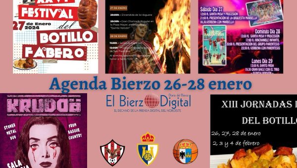 Agenda cultural de EBD para el fin de semana del 26 al 28 de enero