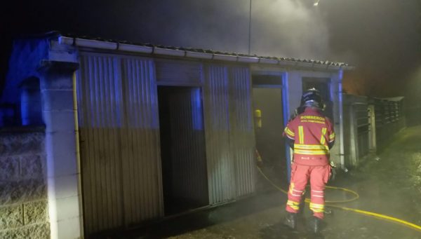 Incendio en Almázcara