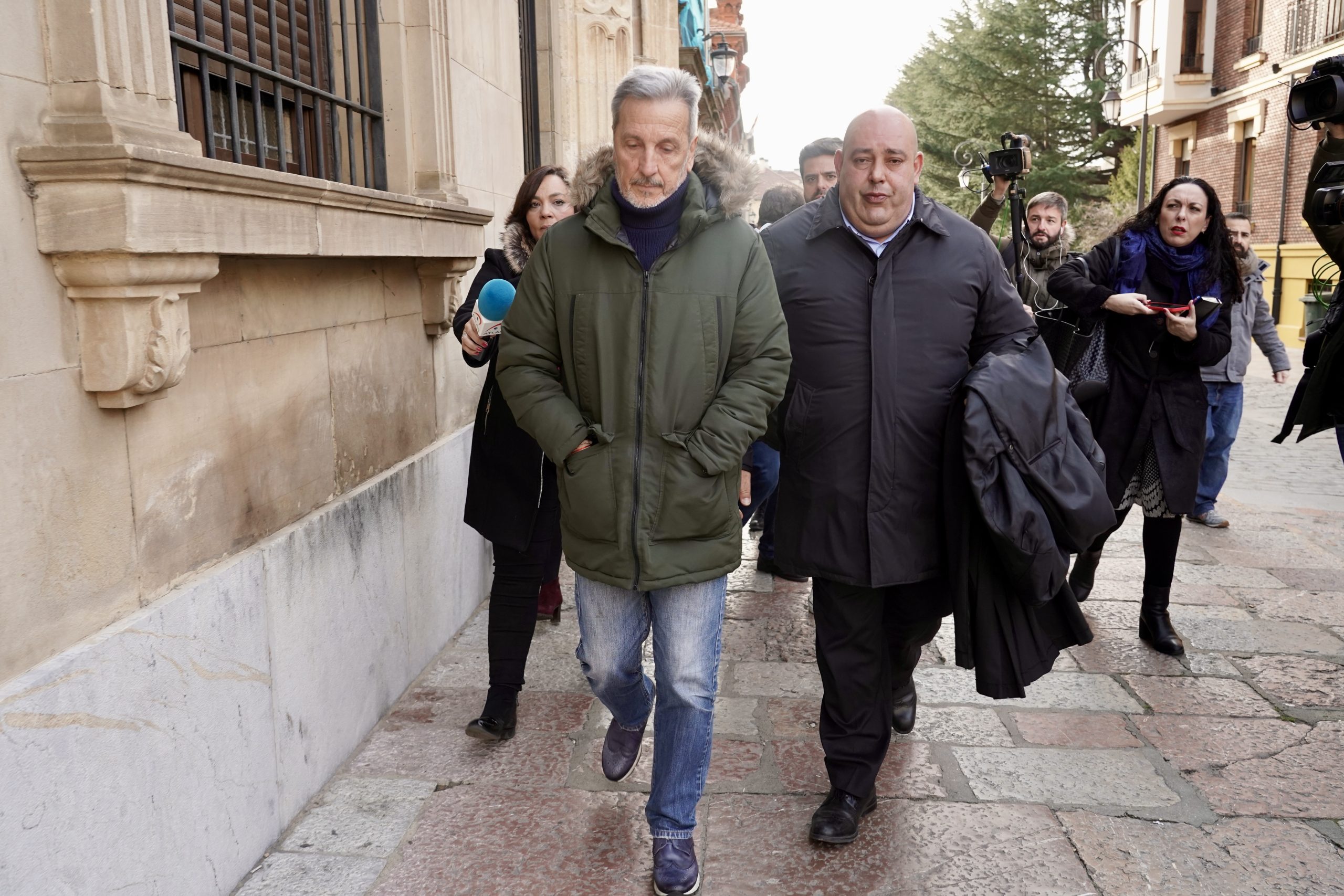 El exconcejal Pedro Muñoz asiste a una vista en la Audiencia Provincial