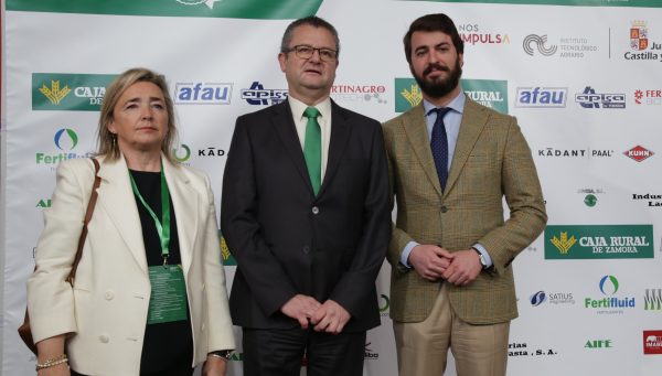 El vicepresidente de la Junta de Castilla y León, Juan García-Gallardo, participa en la clausura de la III Jornada Española del Cultivo de la Alfalfa