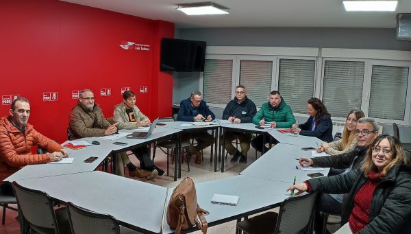 Reunión de la Comisión Ejecutiva Municipal del PSOE de Ponferrada