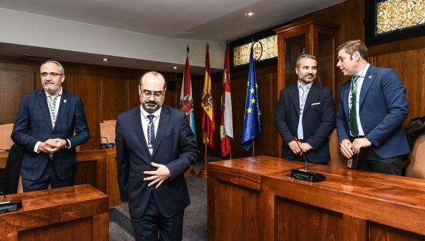 Olegario Ramón, Marco Morala, David Pacios e Iván Alonso