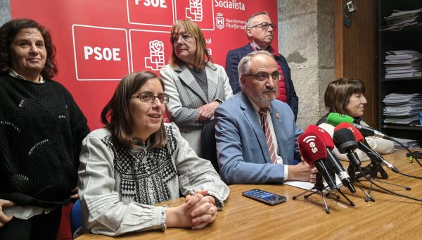 Rueda de prensa del PSOE de Ponferrada.