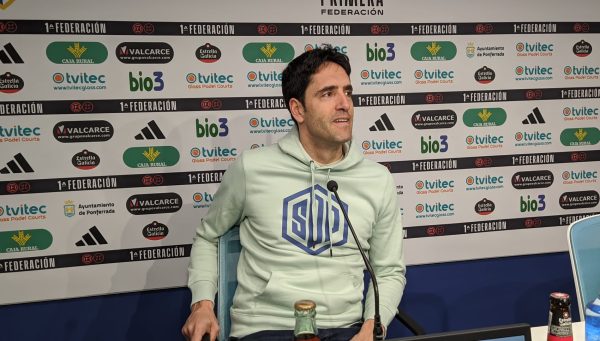 Íñigo Vélez, entrenador de la Ponferradina