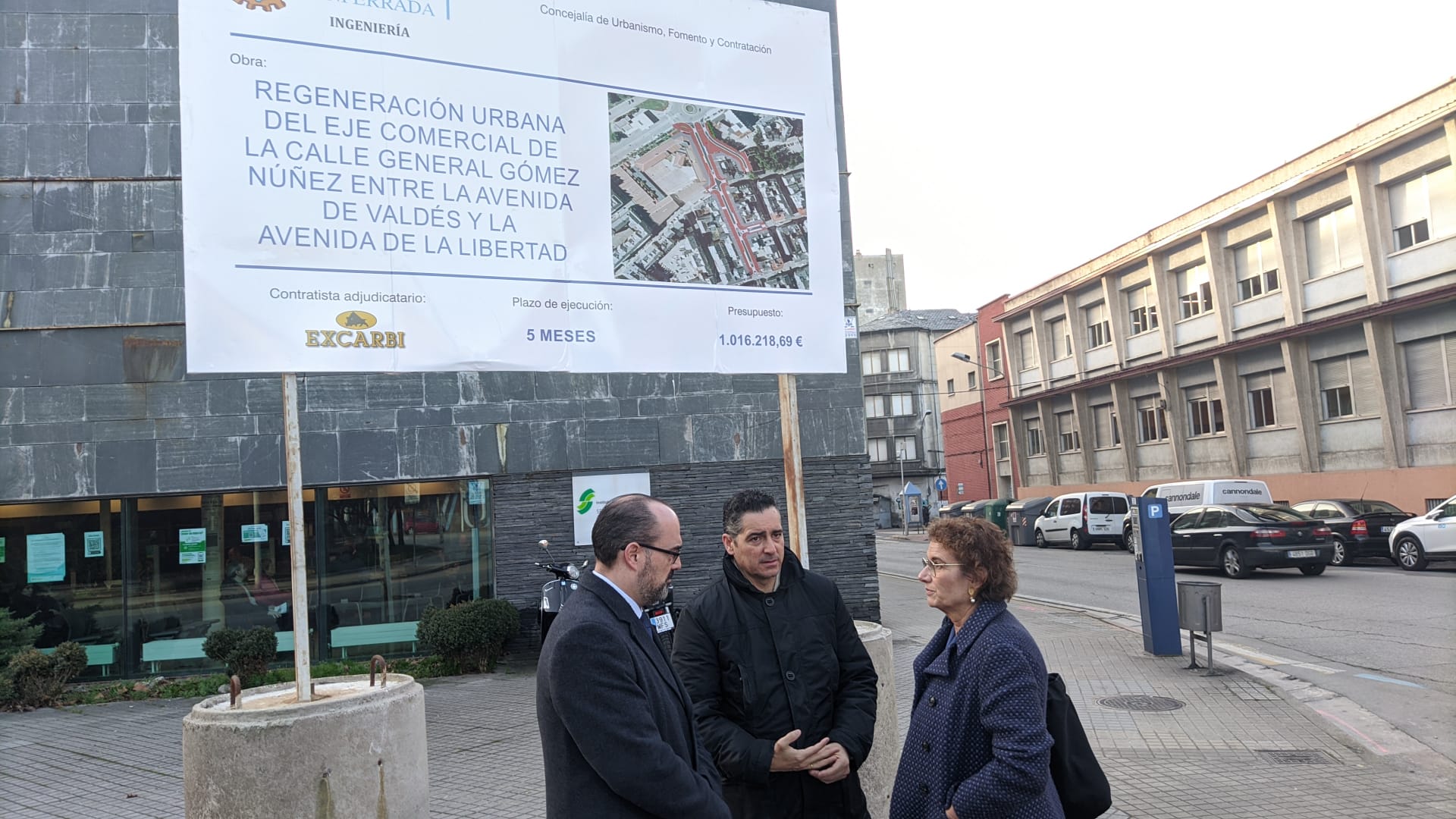 Presentación de la tercera fase de las obras de la calle General Gómez Núñez.