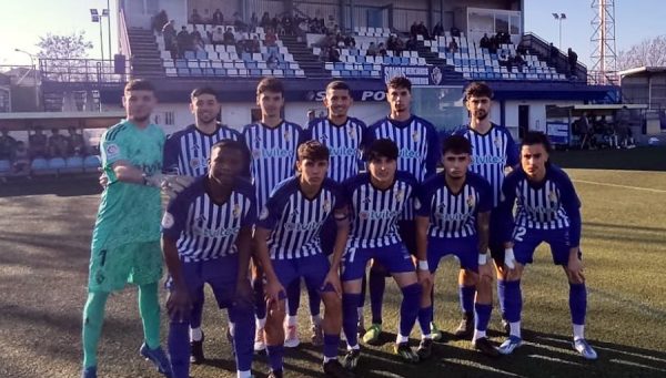 Once de la Ponferradina B ante el Burgos Promesas