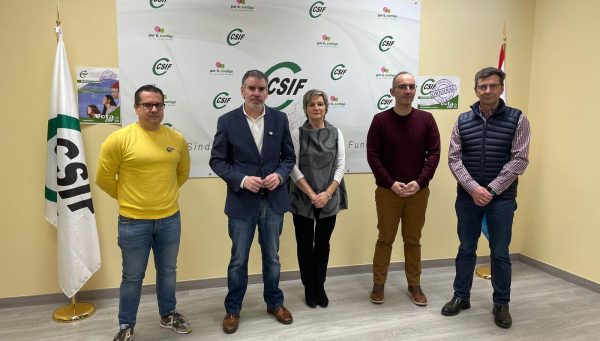 Rueda de prensa de CSIF en Ponferrada