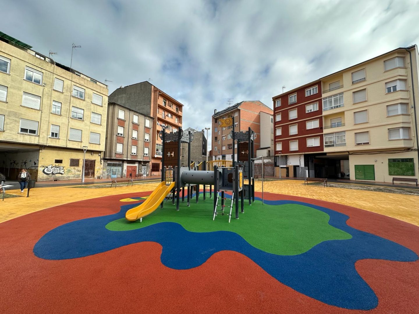 Parque de la Plaza Interior de Ponferrada