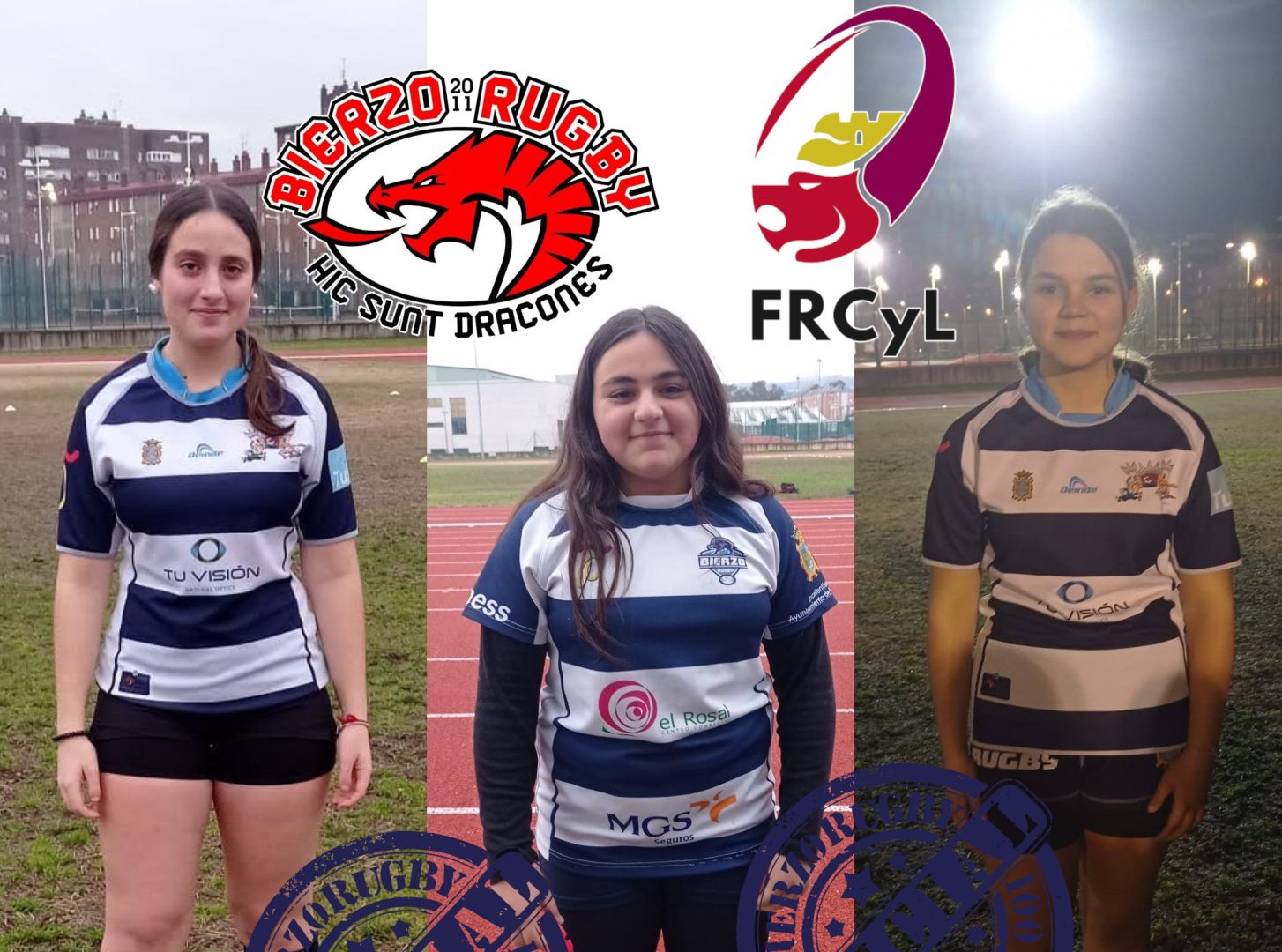 Tres jugadoras de Bierzo Rugby, convocadas para la selección de Castilla y León