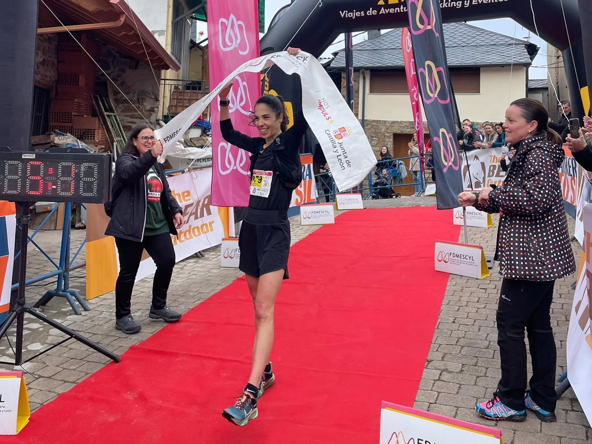 Marta Perez MAroto, ganadora en la Carrera Alto Sil