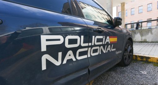 Vehículo de la Policía Nacional de Ponferrada