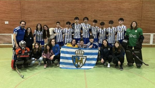 Jugadores de la Ponferradina Hockey