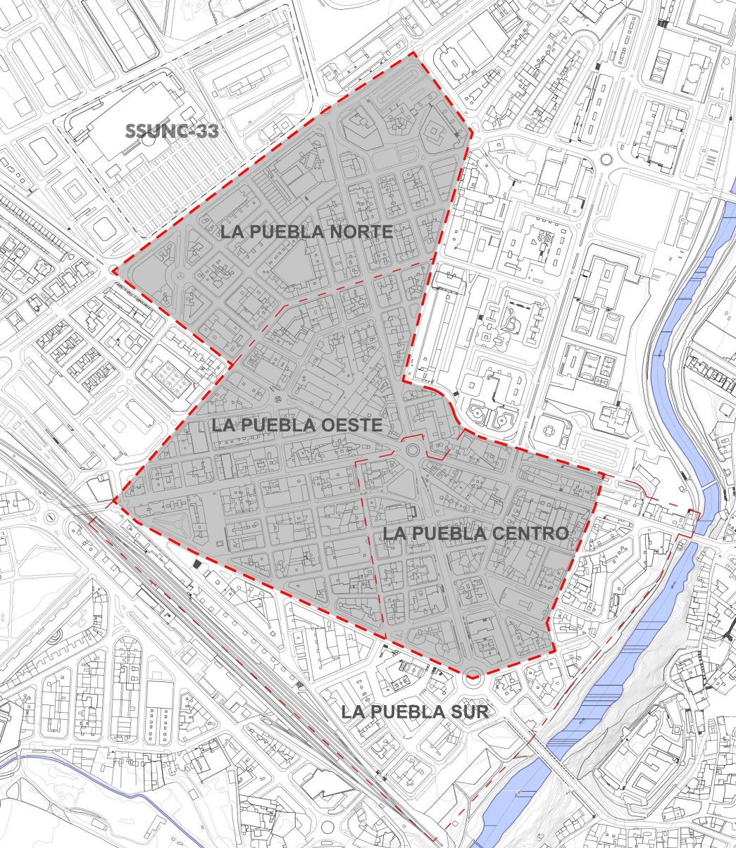 Zona de rehabilitación urbana de La Puebla