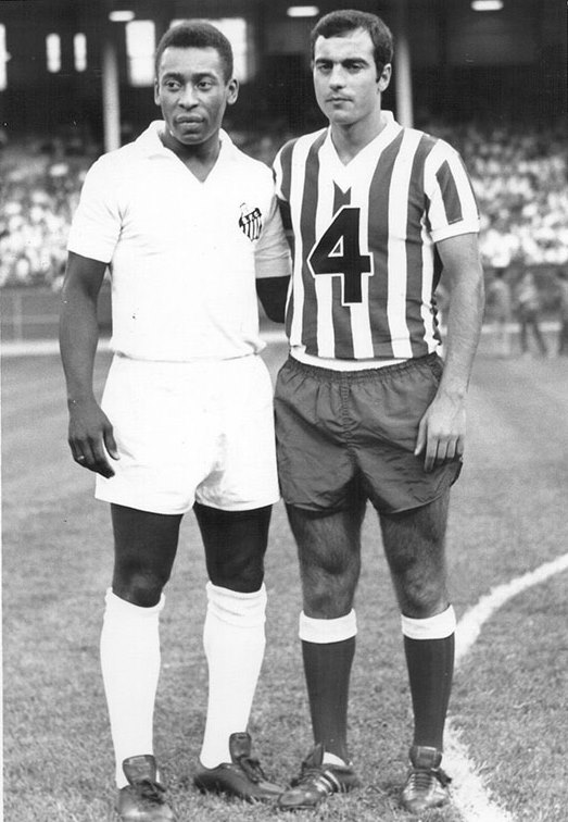 Pelé y Jesús Tartilán