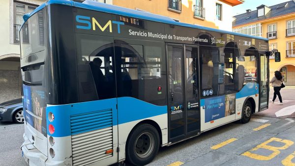 Autobús urbano de Ponferrada.