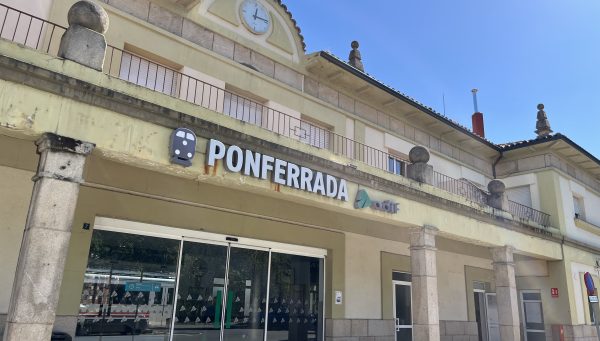 Estación de trenes de Ponferrada. / CC