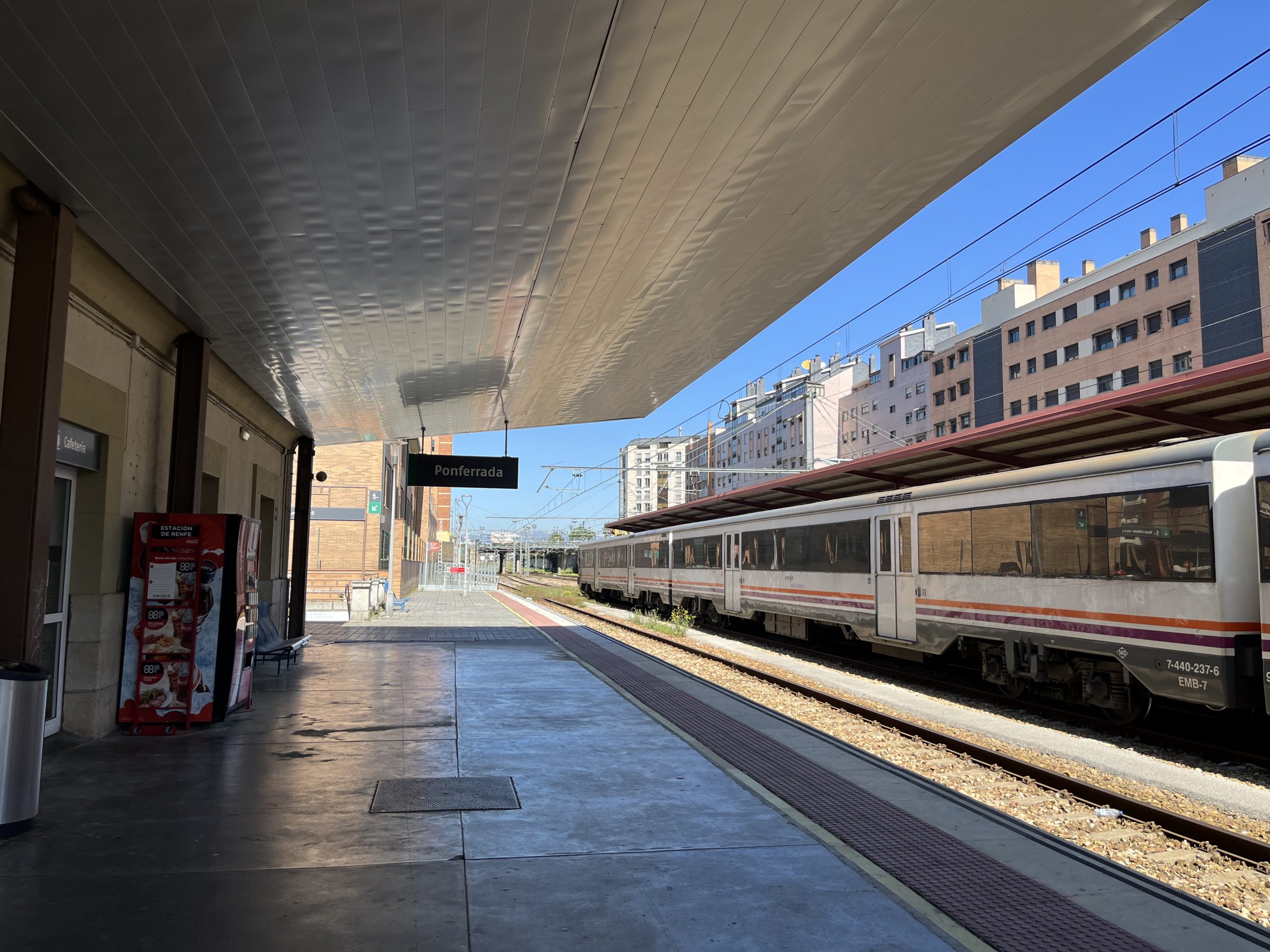 Estación de trenes de Ponferrada. / CC