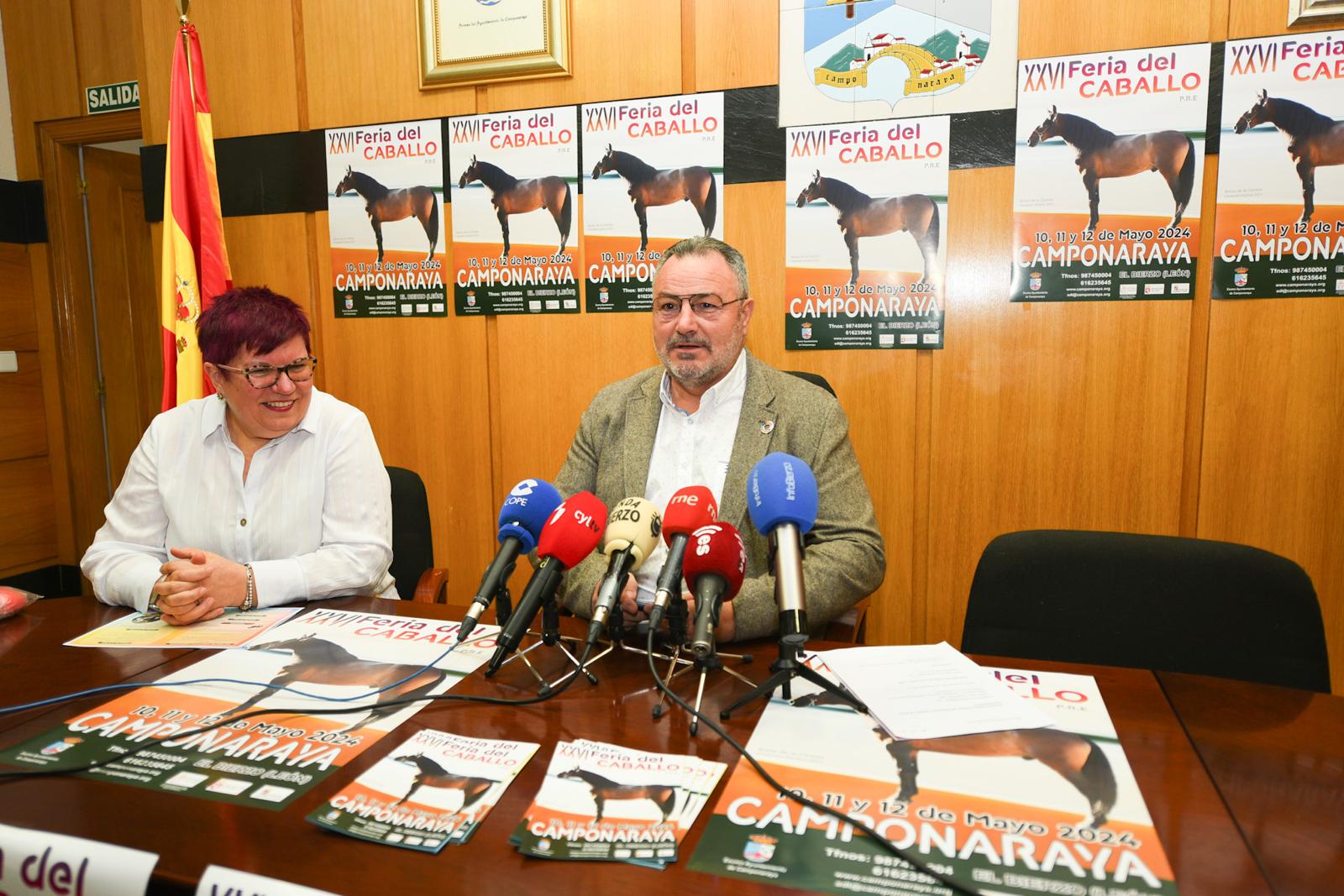 Presentación de la XXVI Feria del Caballo de Camponaraya