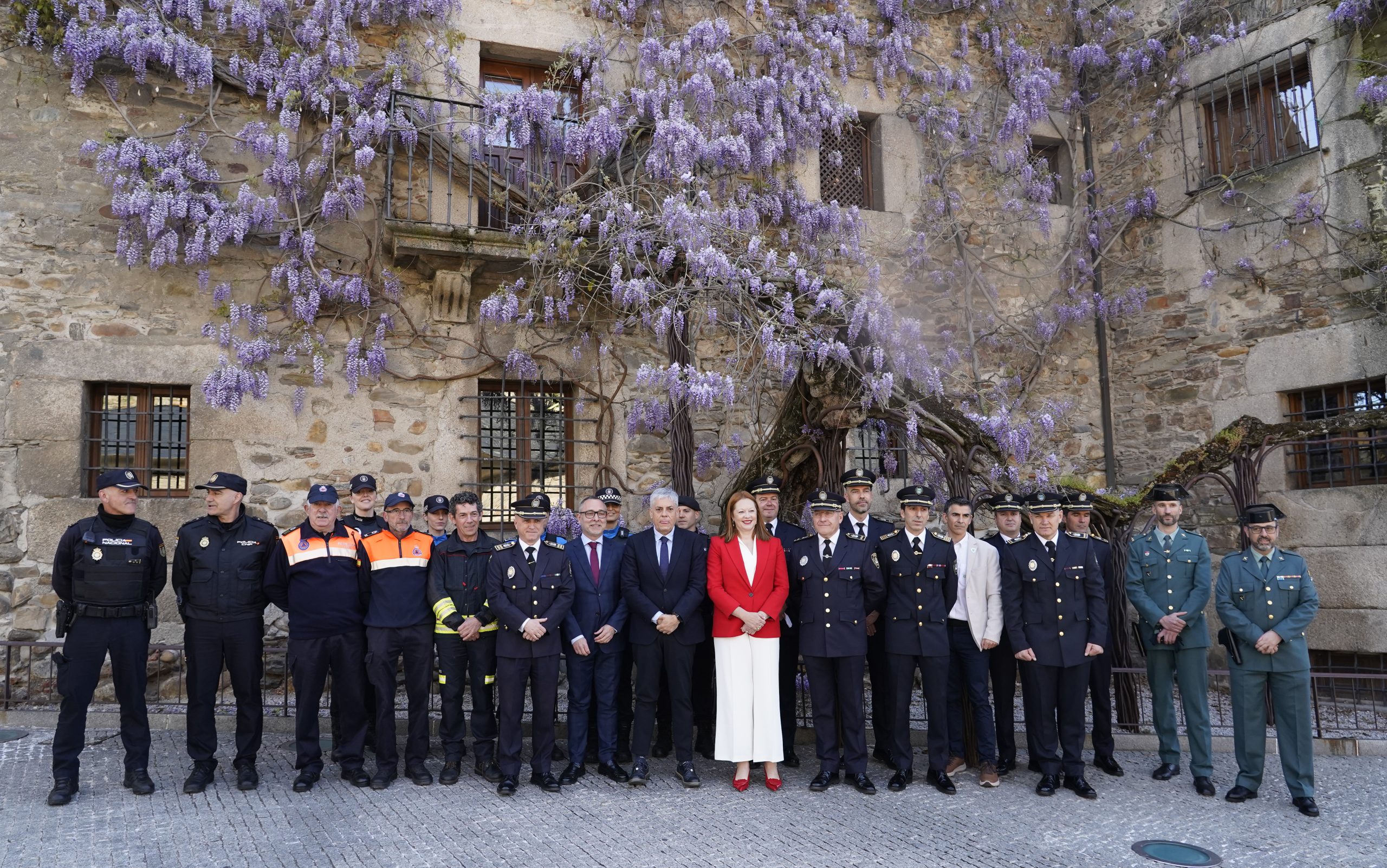 Presentación del IV Congreso Autonómico de Coordinación de Policías Locales en Castilla y León que se celebrará en Ponferrada.