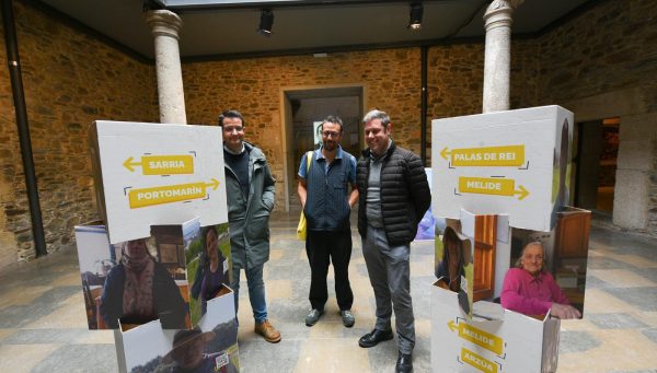 Presentación de la exposición de Elías Valiñas en el Museo del Bierzo.