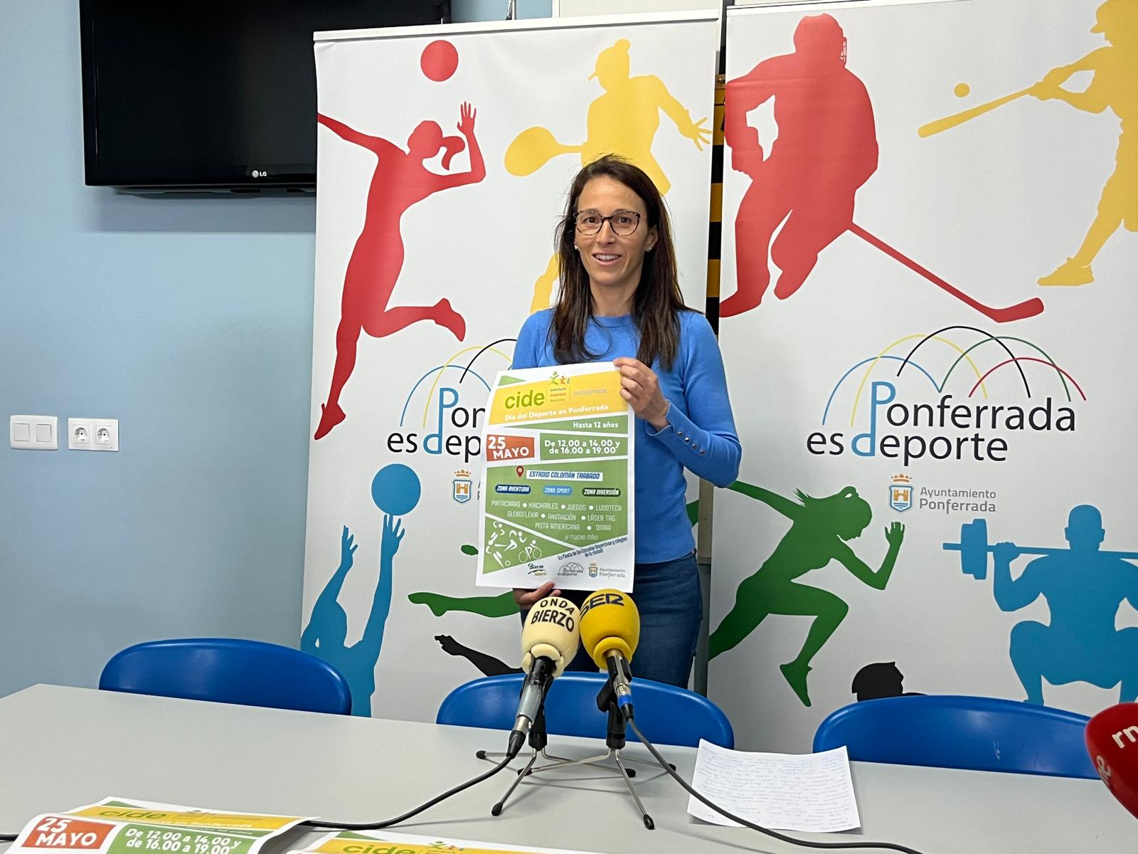 Eva González en la presentación de la Cide 2024. / CC