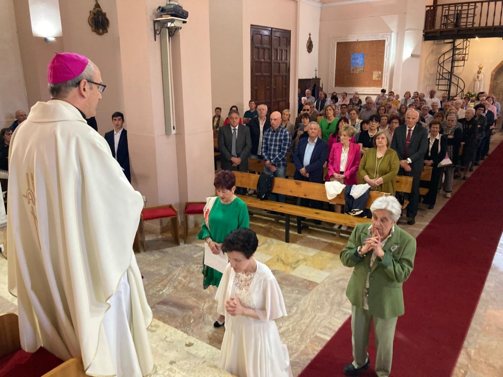 La bembibrense María Ángeles Castro, primera Virgen Consagrada de la provincia de León. / Diócesis de Astorga