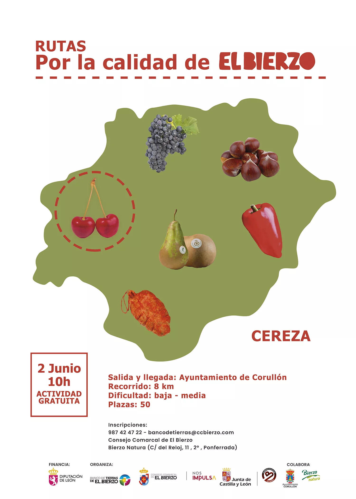 Cartel Ruta por la Calidad de la Cereza